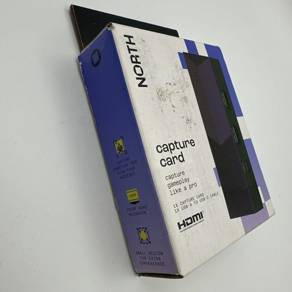North Video Gameplay 1080p 60Hz Capture Card- Brand‎ New Sealed